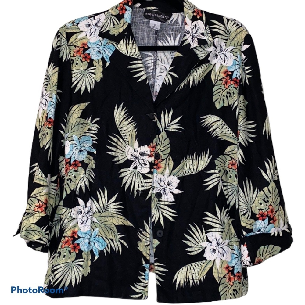 Requirements size 12 Hawaiian blazer 3/4 sleeves